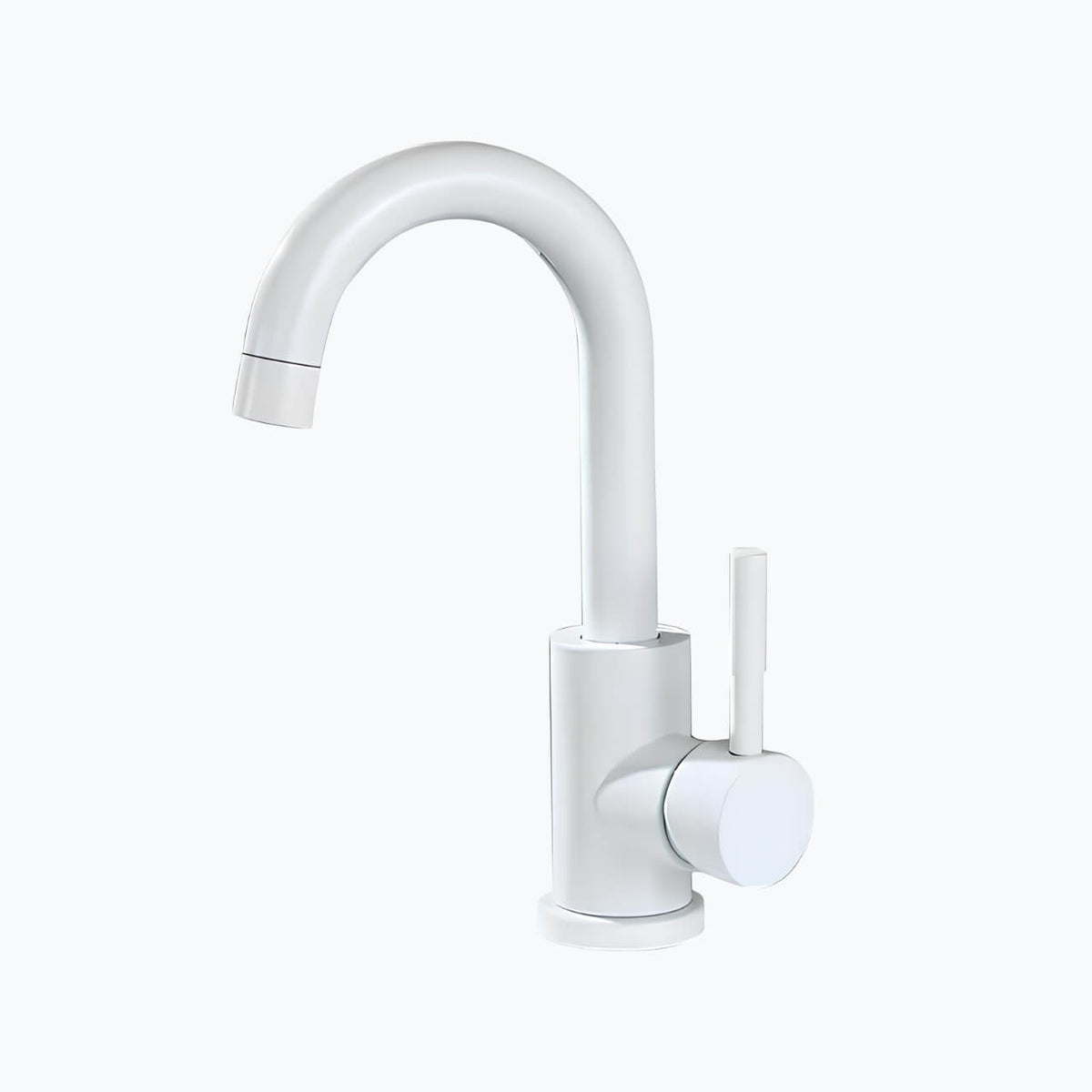 Robinet pour lavabo pivotant -360° - Noir