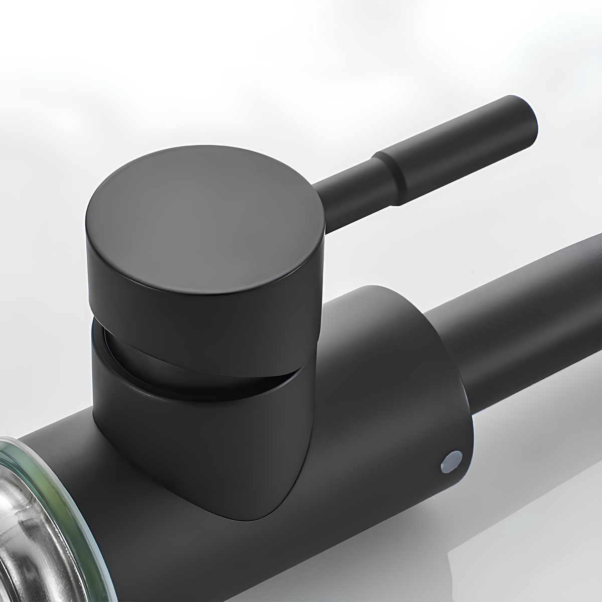 Robinet pour lavabo pivotant -360° - Noir