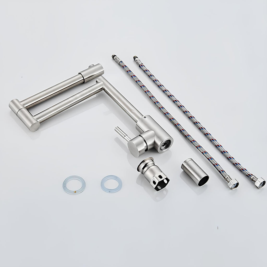 Robinet rabattable 360° - Argent