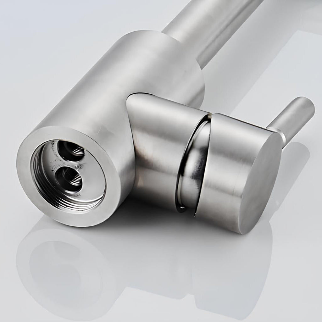 Robinet rabattable 360° - Argent