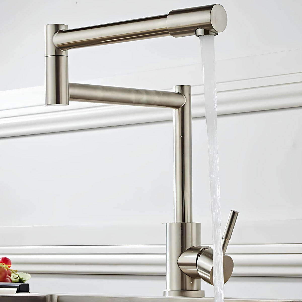 Robinet rabattable 360° - Argent