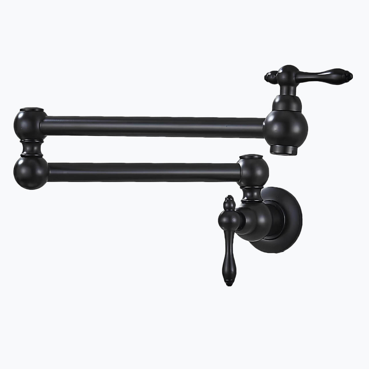 Robinet rabattable design - eau froide - Noir