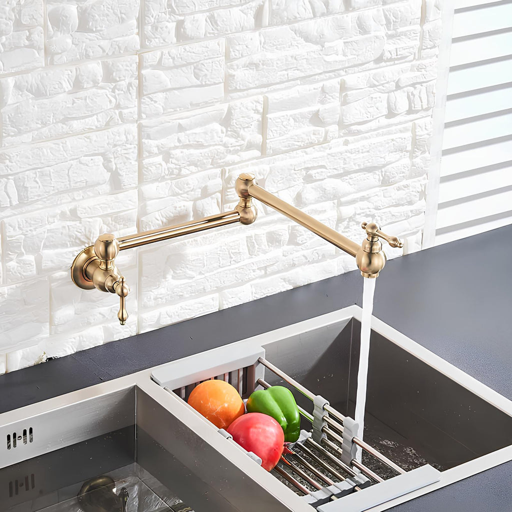 Robinet rabattable design - eau froide - Chrome