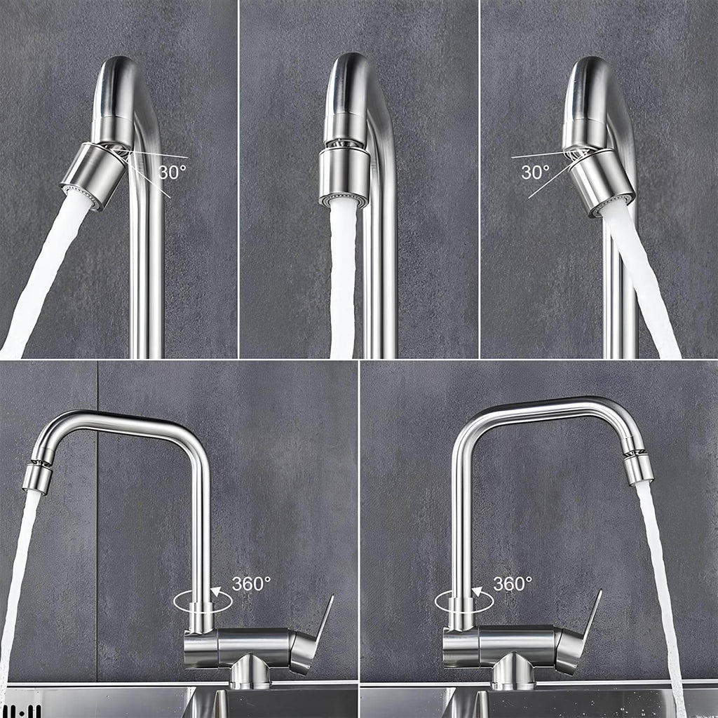 Robinet rabattable - Flexible & compact - Noir