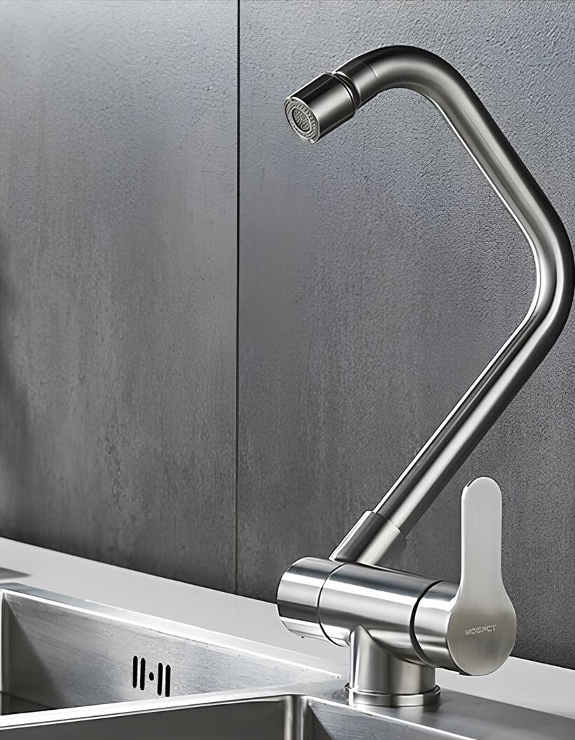 Robinet rabattable - Flexible & compact - Noir
