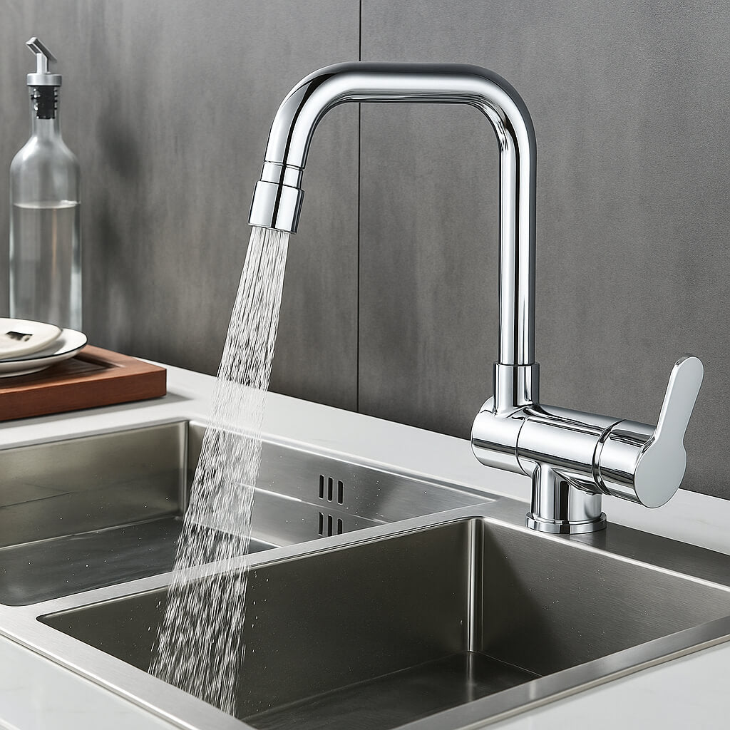 Robinet rabattable - Flexible & compact - Noir