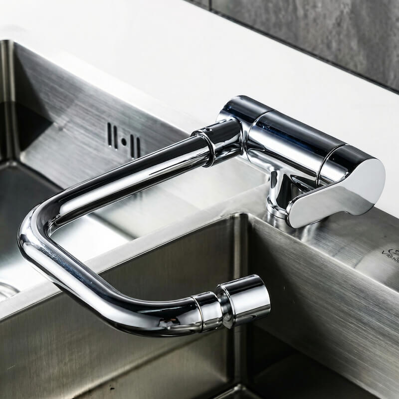 Robinet rabattable - Flexible & compact - Noir