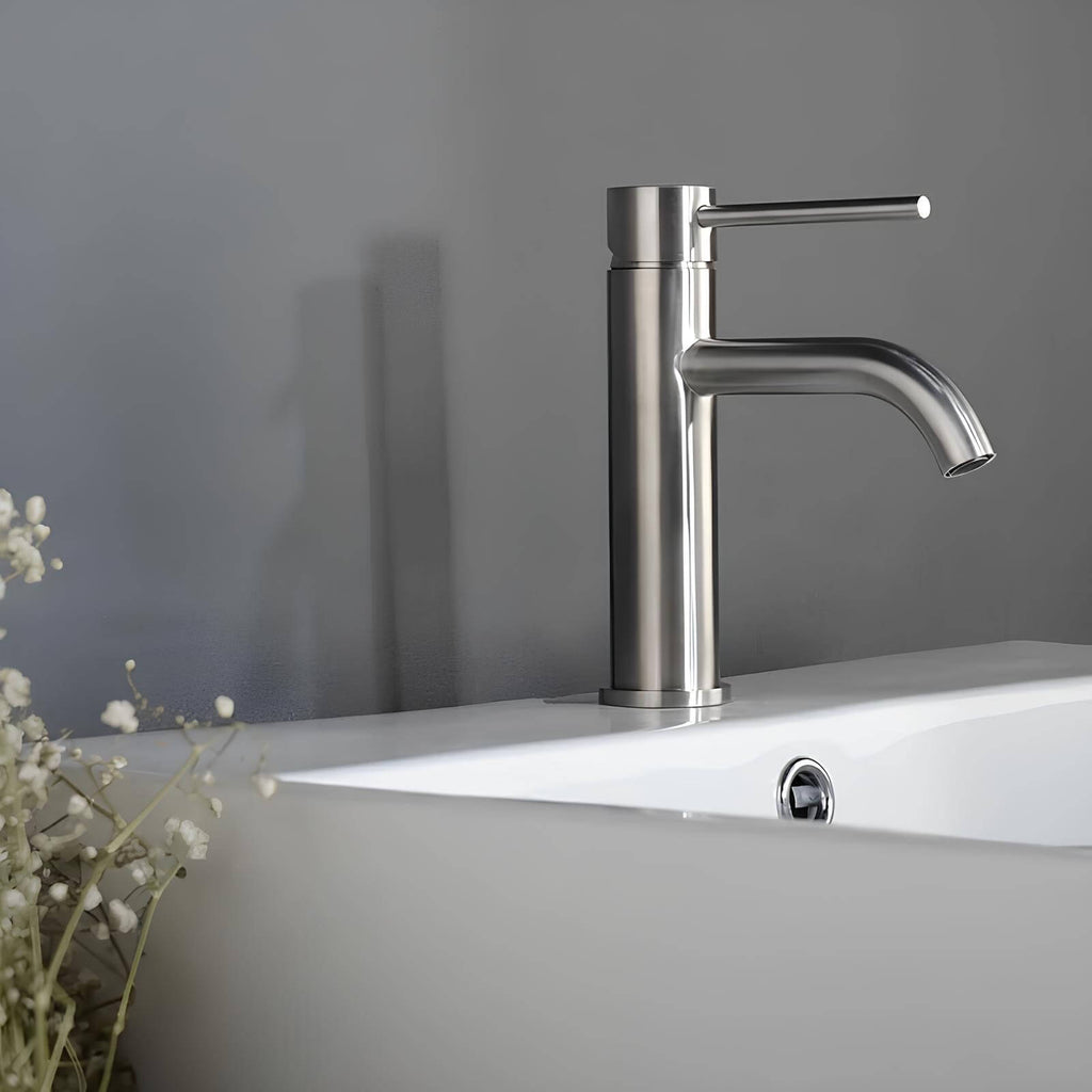 Robinet lavabo élégance moderne - Noir