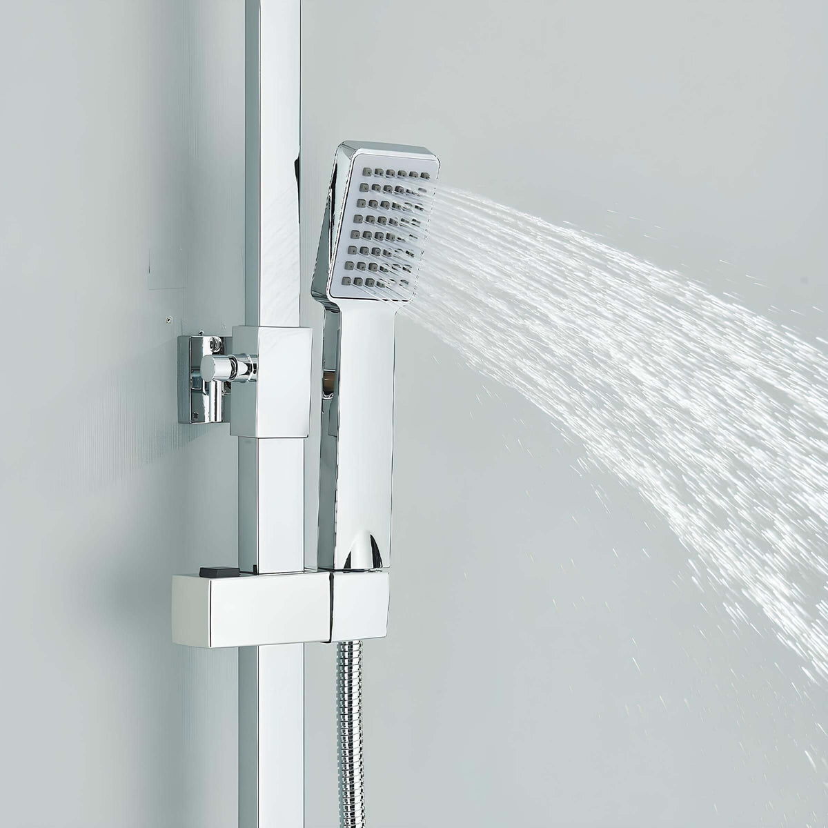 Robinet thermostatique ensemble de douche - Chrome