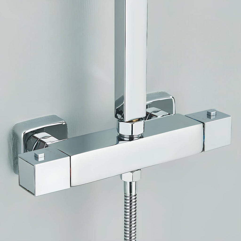 Robinet thermostatique ensemble de douche - Chrome