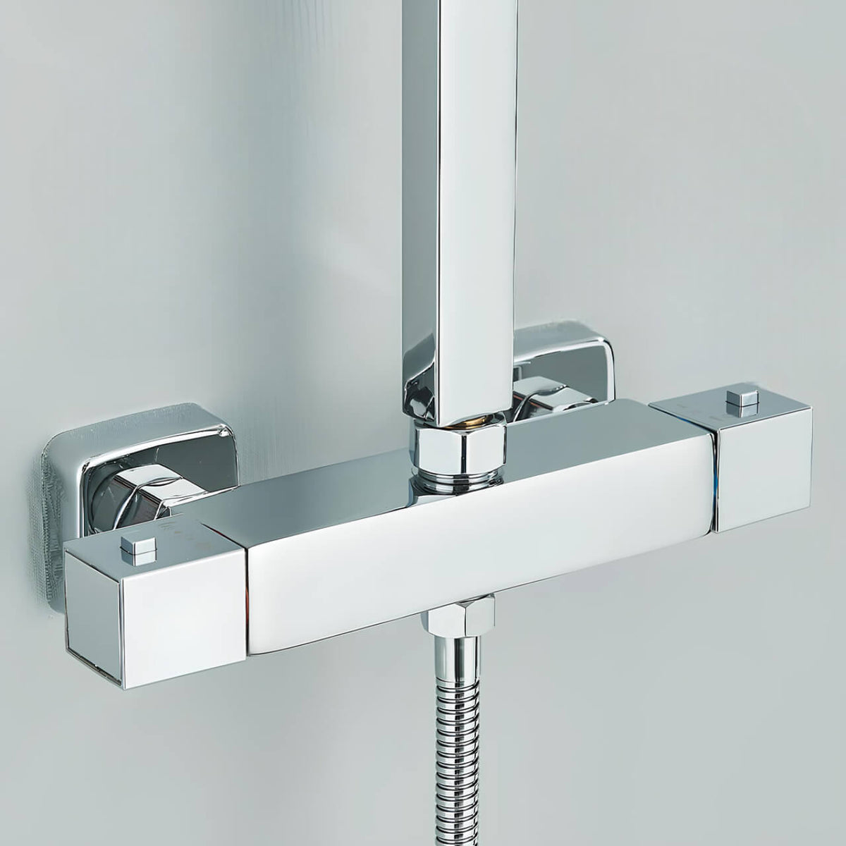 Robinet thermostatique ensemble de douche - Chrome