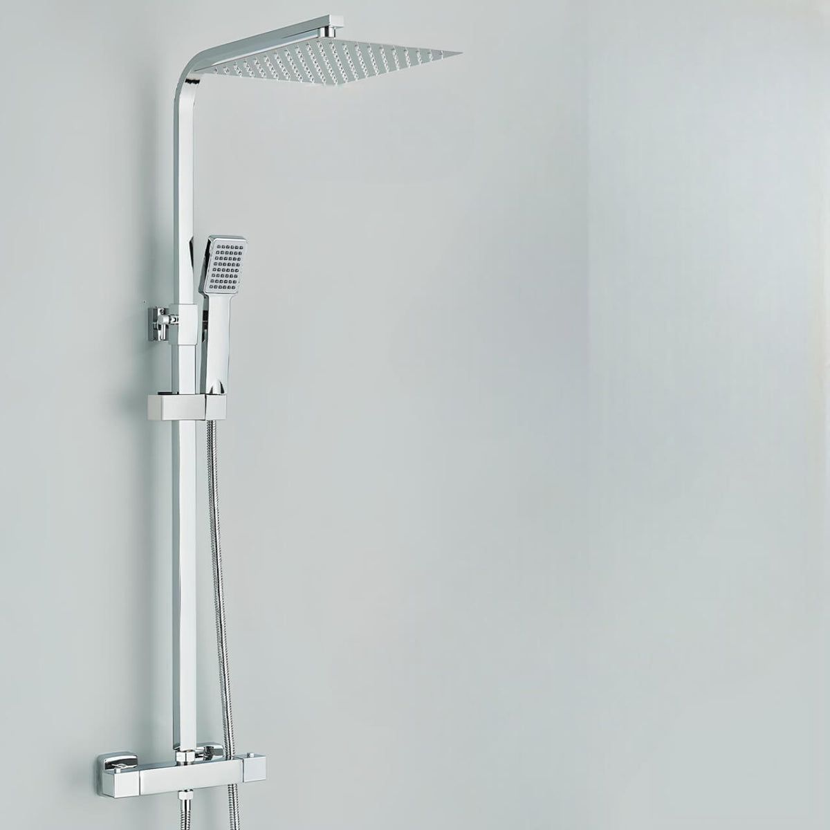 Robinet thermostatique ensemble de douche - Chrome