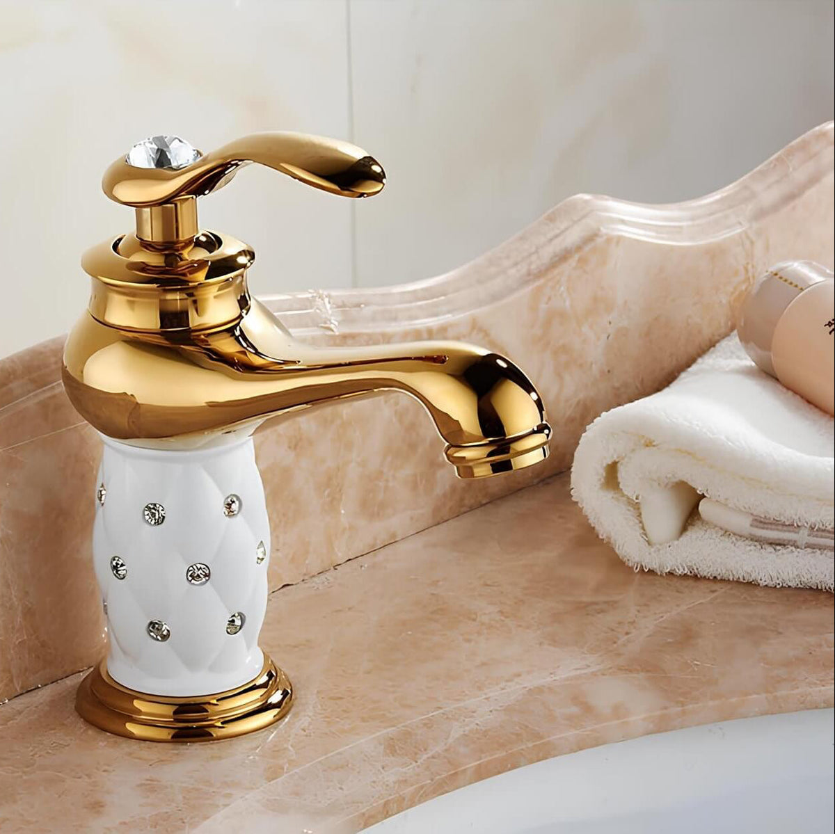 Robinet lavabo Baroque - Chrome