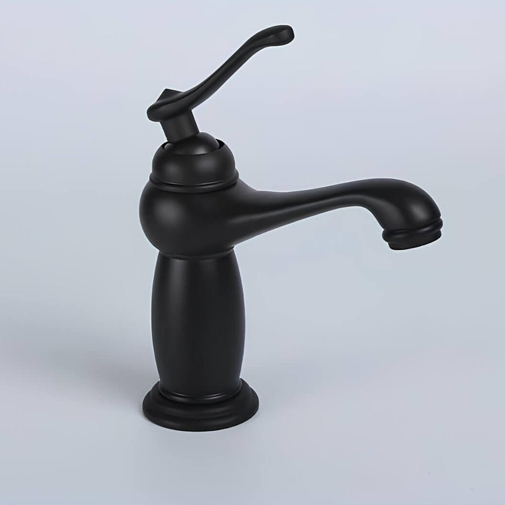 Robinet lavabo à l’ancienne - Élégance vintage - Or