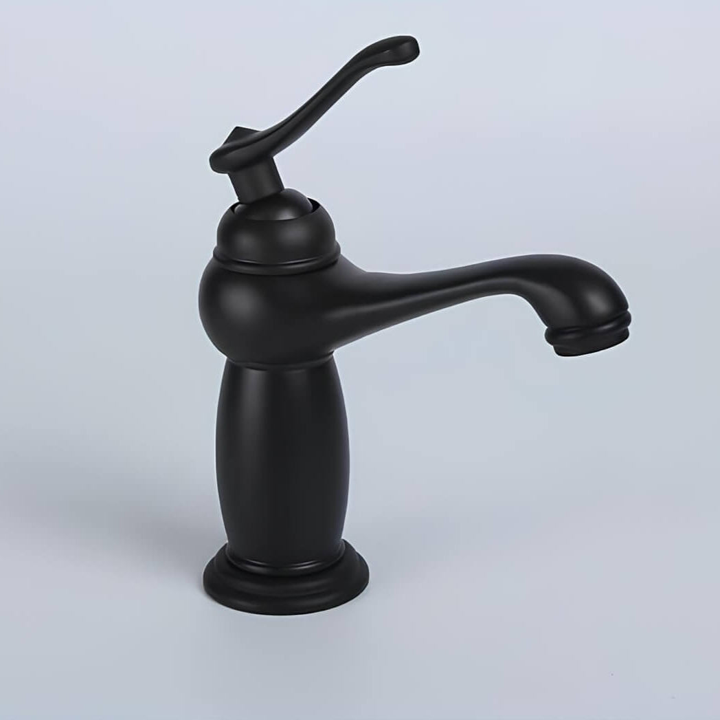 Robinet lavabo à l’ancienne - Élégance vintage - Or