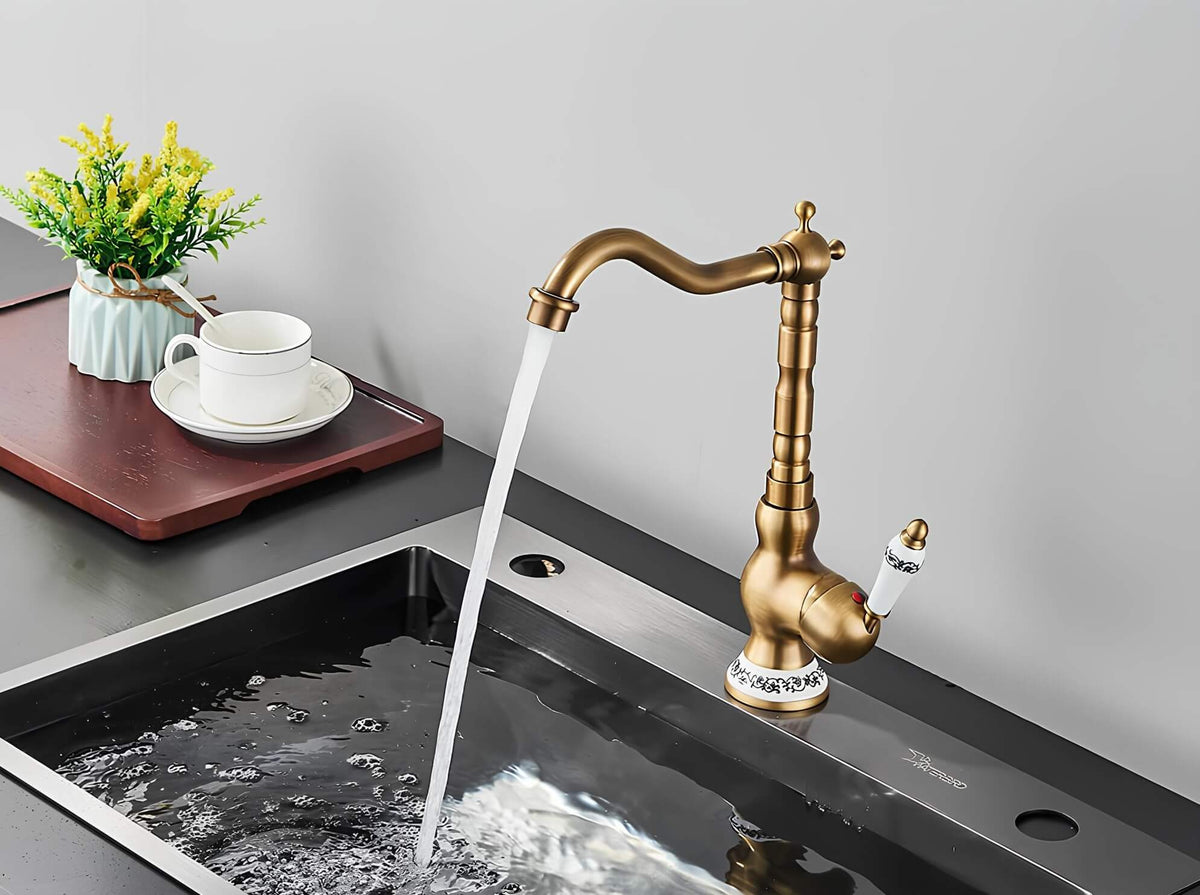 Robinet lavabo Style Rétro - Moyen