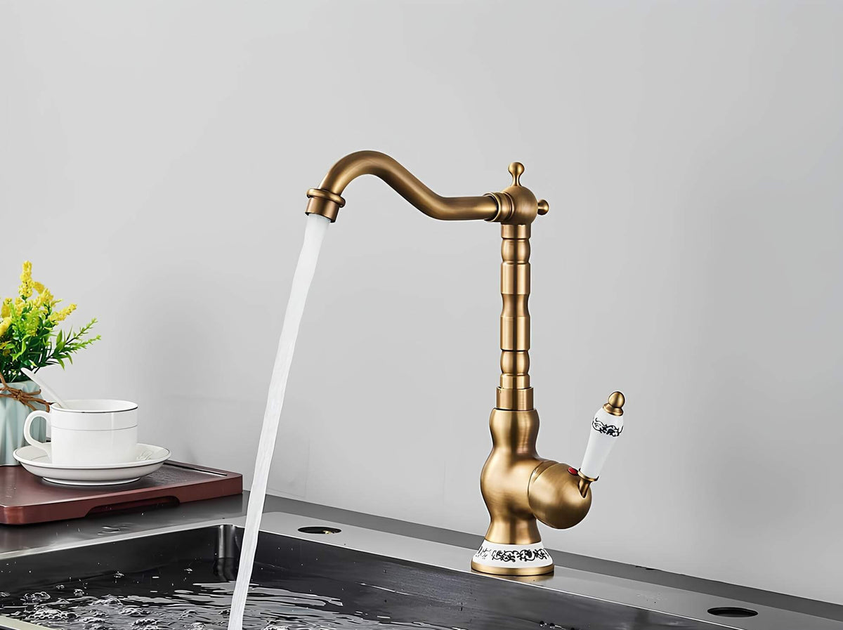 Robinet lavabo Style Rétro - Moyen