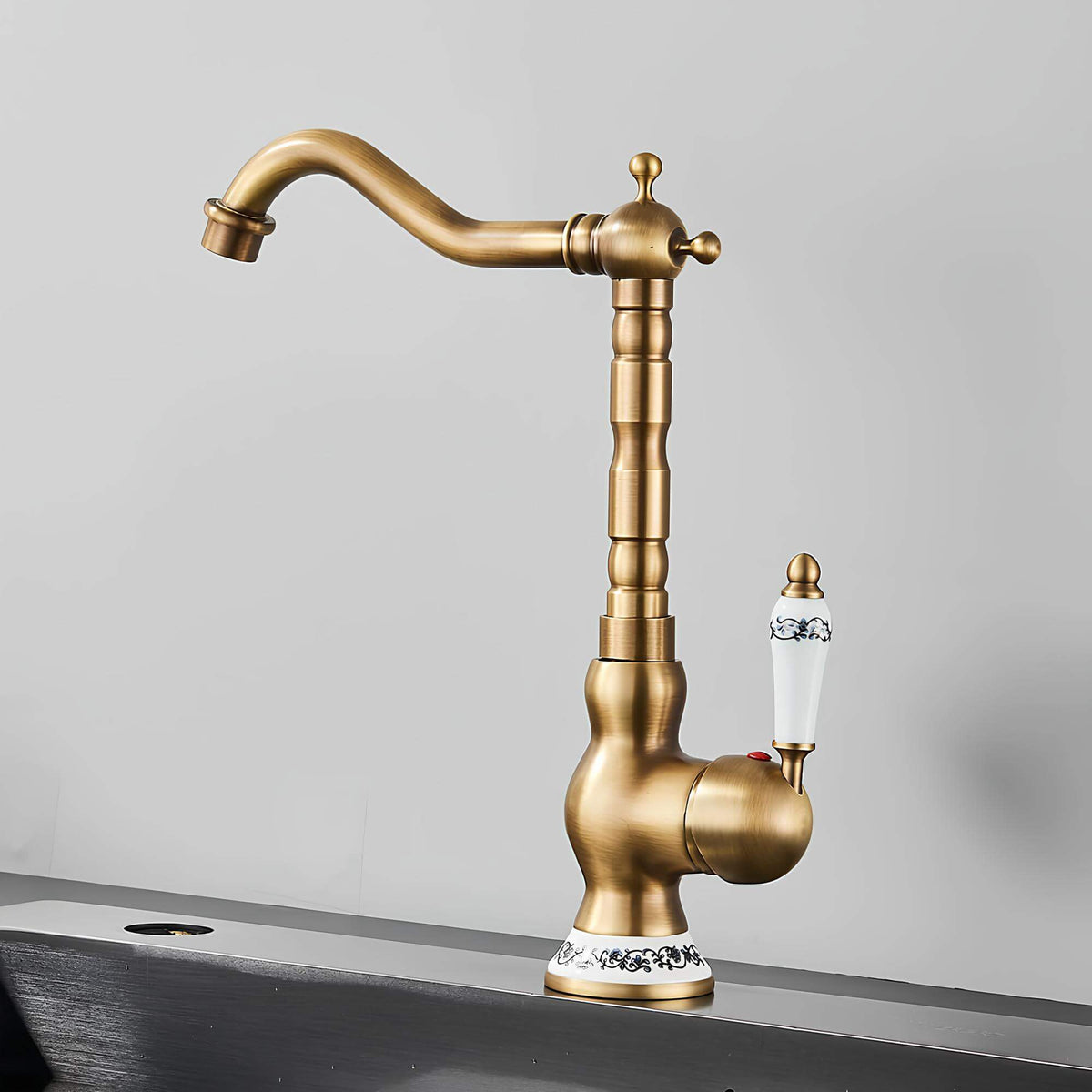 Robinet lavabo Style Rétro - Grand
