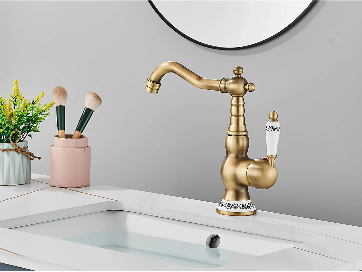 Robinet lavabo Style Rétro - Moyen