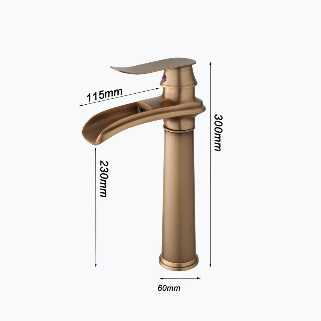 Robinet vasque cascade - Style antique - Antique
