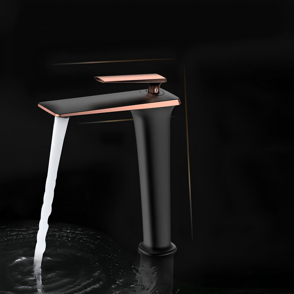 Robinet vasque - design moderne et élégant - Noir