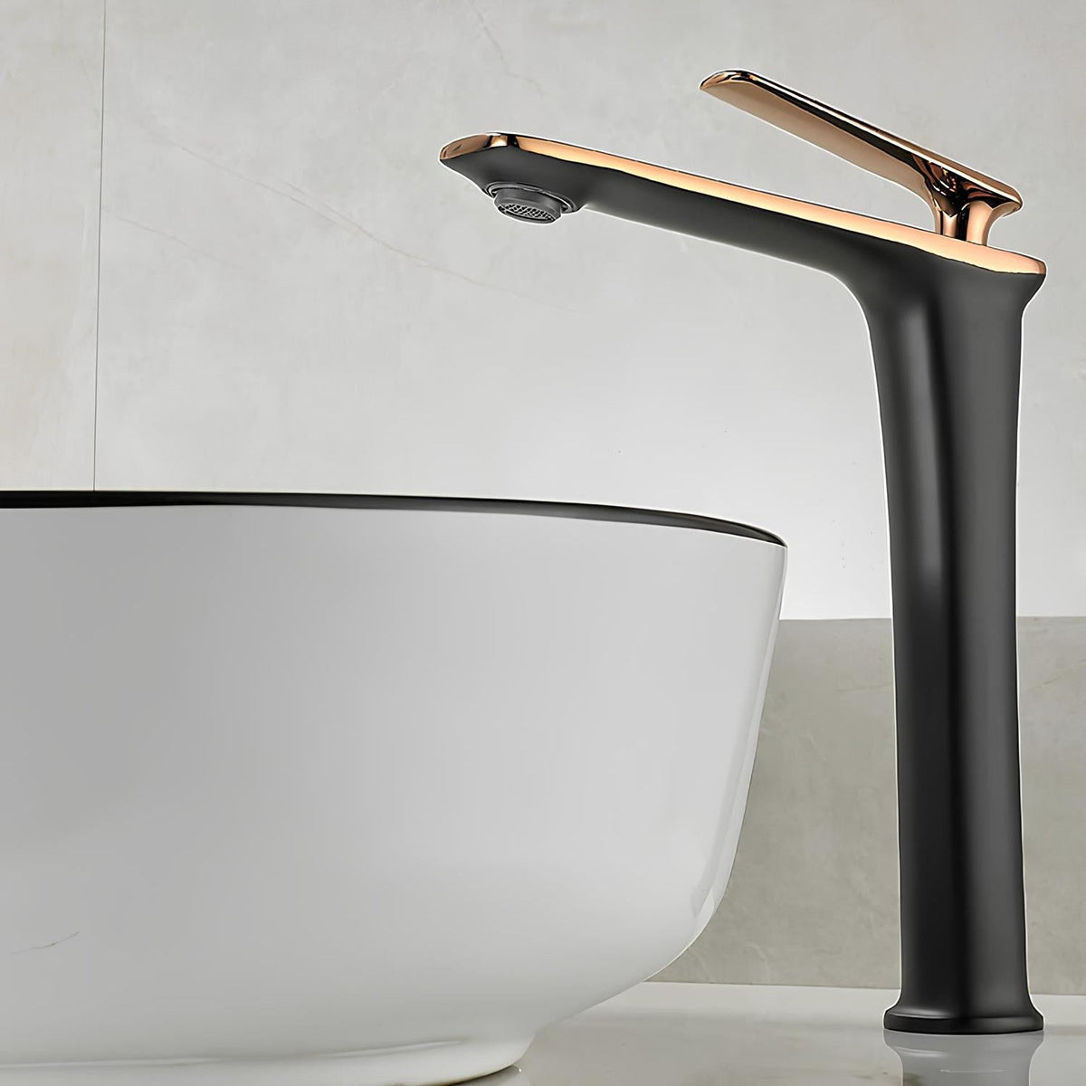 Robinet vasque - design moderne et élégant - Noir