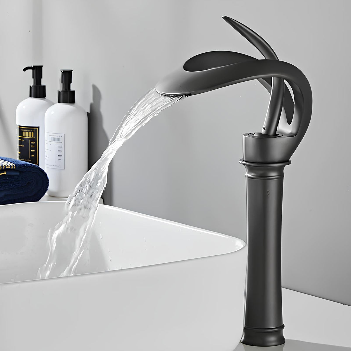 Robinet vasque - design moderne - Blanc
