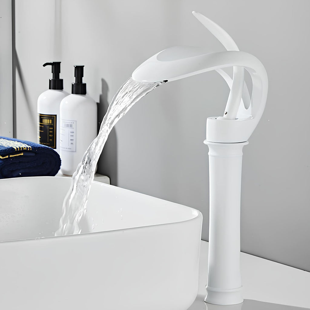 Robinet vasque - design moderne - Noir