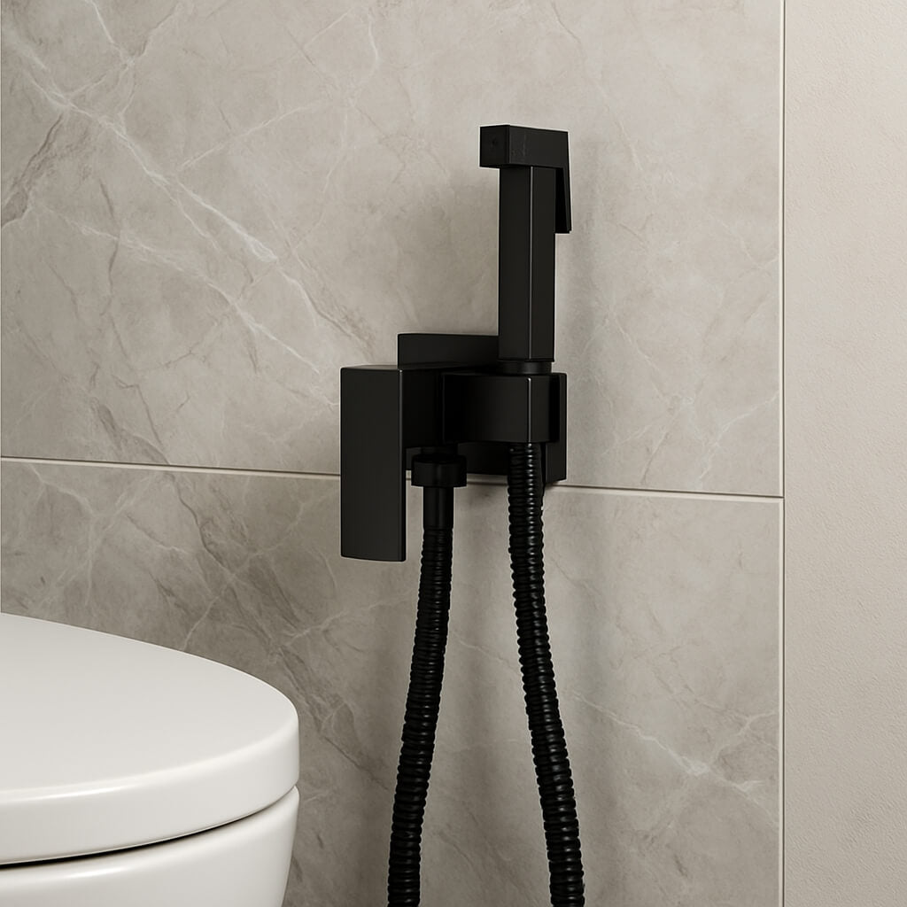 Douchette WC hygiénique - Or rose