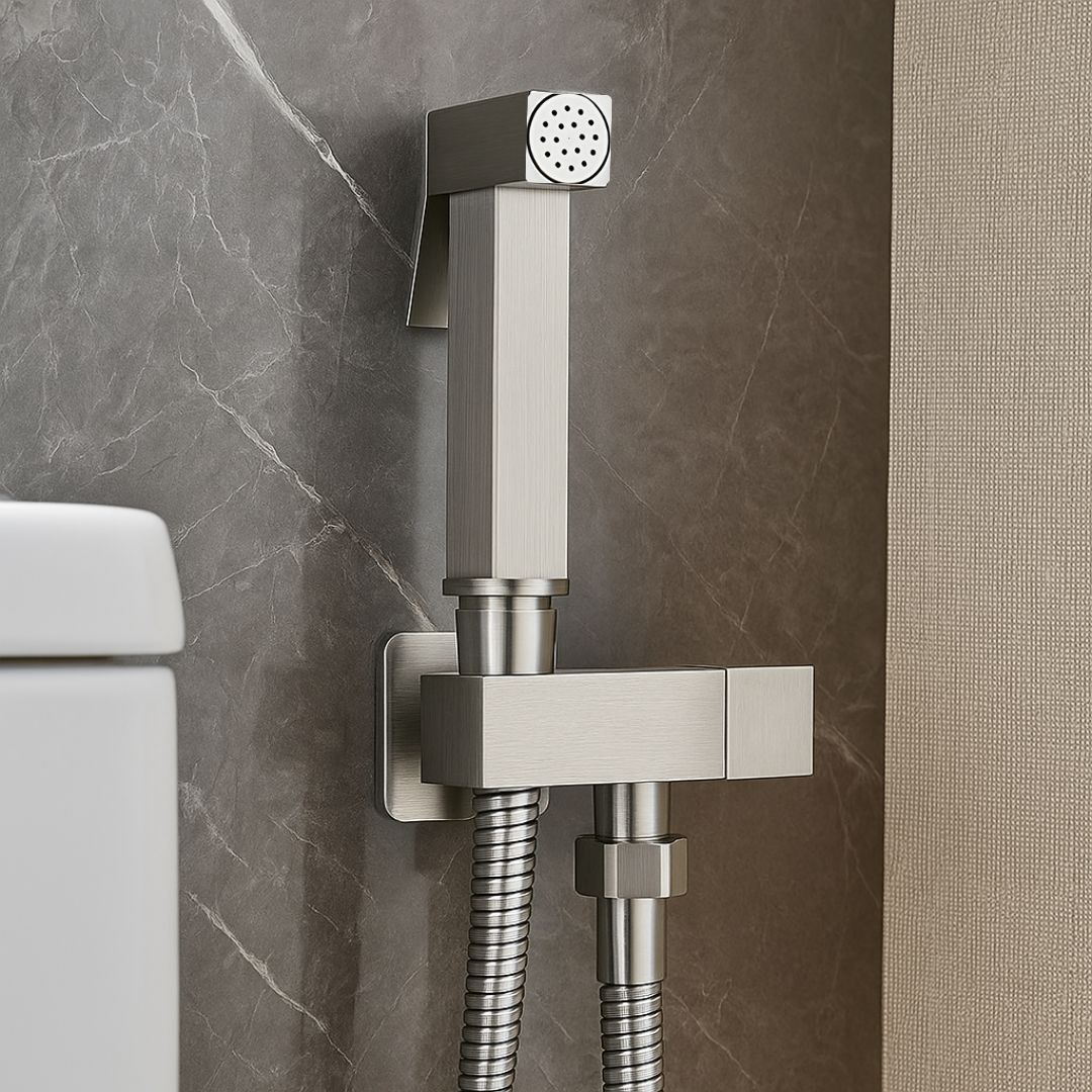 Douchette WC - Équipement sanitaire premium - Or